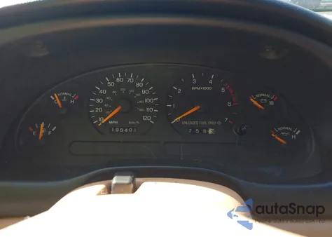 1997 Ford Mustang из США, поврежденный, VIN 1FALP444XVF155663